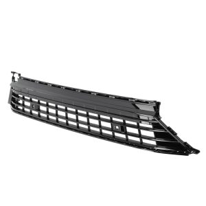 Grille For 2020-23 Volkswagen Atlas Cross Sport Lower Center Painted Gloss Black