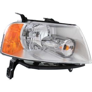 Headlight For 2005-2007 Ford Freestyle Passenger Side Halogen Clear Lens - CAPA