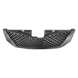 Grille For 2011-2017 Toyota Sienna Black Textured Without Radar Cruise Control