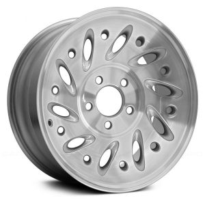 Wheel For 1998-1999 Ford Ranger 15x7 Alloy 10 Slot 5-114.3mm Silver Machined