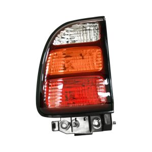 Tail Light Brake Lamp For 1998-2000 Toyota RAV4 Driver Side Red Amber Clear Lens