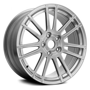 Wheel For 2010-2013 Subaru Impreza 18x8.5 Alloy 7 Double I Spoke Silver 5-100mm