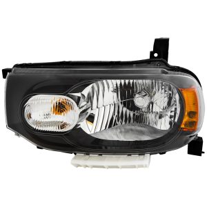 Headlight For 2009-2011 Nissan Cube Driver Side With Bulb Halogen Clear Lens