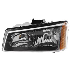Headlight For 2005-2007 Chevrolet Avalanche Driver Side Bulb Halogen Clear Lens