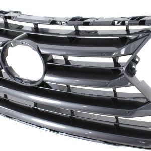 Grille For 15-17 Lexus Nx300h Painted Silver Shell Insert Made Of Plastic -CAPA