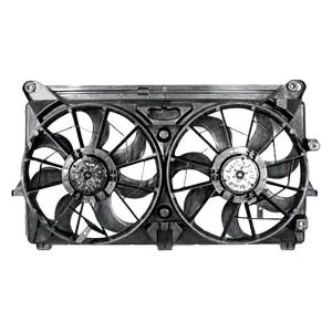For SIERRA/SILVERADO 07-13 RADIATOR FAN ASSEMBLY, Dual, w/Extra Duty Cooling