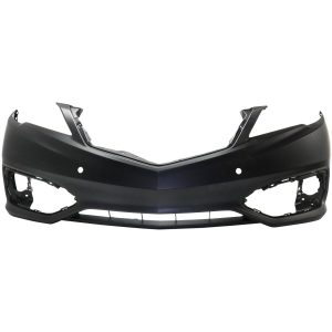 Front Bumper Cover For 2016-2018 Acura RDX Primed Ready To Paint Made of Plastic