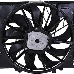 Radiator Fan Assembly For 2004-2005 BMW 645ci Male Connector 9 Blade Glass Fiber