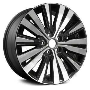 Wheel For 2019 Mitsubishi Outlander 18x7 Alloy 10 Spoke Machined Dark Charcoal