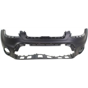Front Bumper Cover For 2012-13 Kia Soul Without Parking Aid Sensor Holes Primed