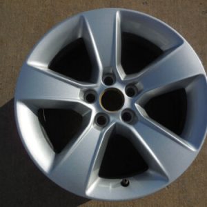New Wheel For 2008-2014 Dodge Charger 17x7 Alloy 5 Spoke 5-115mm Painted Silver