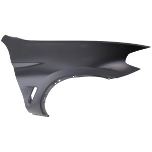 Fender For 2023 BMW X4 Front Passenger Side Primed Aluminum With Molding Holes