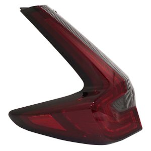Tail Light Brake Lamp For 2020-22 Honda CR-V Left Side Outer LED Clear Red -CAPA