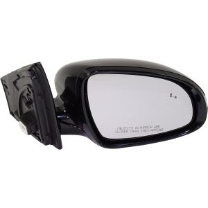 Mirror For 2017-19 Kia Sportage Passenger Side Power Heated Paintable Non-Towing