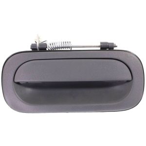 Tailgate Handle For 2000-2004 Nissan Xterra 6 Cyl Textured Gray Made of Plastic