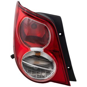 Tail Light Brake Lamp For 2012-16 Chevrolet Sonic Left side Red Clear Lens-CAPA