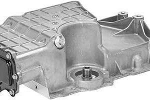Engine Oil Pan For 2008-2010 Chrysler Sebring Aluminum Drain Plug With Baffled