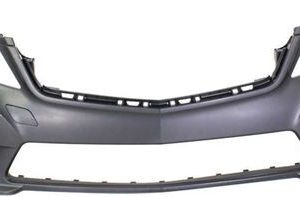 Front Bumper Cover For 2014-2016 Mercedes Benz E250 Sedan Primed w/o Parking Aid