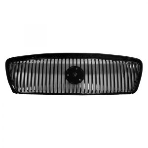 New Grille For 2003-04 Mercury Marauder Black Shell Insert With Emblem Provision