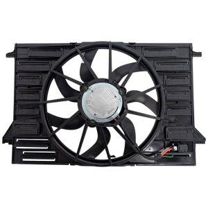 Radiator Fan Assembly For 2017-2020 Audi A4 Komfort 2.0L 4 Cyl With Shroud 12V