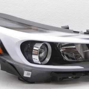 Headlight For 2017-2018 Kia Forte SX Passenger Side Halogen Clear Lens With Bulb