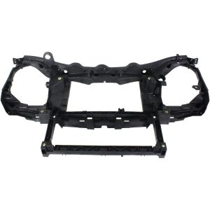 For LIBERTY 08-12 RADIATOR SUPPORT, Assembly, Black, Plastic with Steel - CAPA