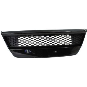 New Grille For 10-2013 Kia Forte Koup Black With Fog Light Front Bumper Plastic