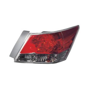 Tail Light Brake Lamp For 2008-2012 Honda Accord Passenger Side Red Lens - CAPA