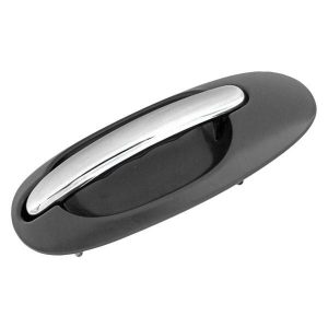 Exterior Door Handle For 1996-00 Dodge Caravan Driver Side Sliding Chrome Lever