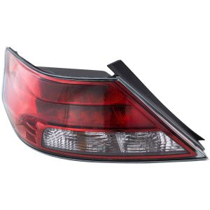 Tail Light Brake Lamp For 2012-2014 Acura TL Driver Side Chrome Housing Halogen