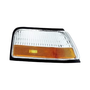 Side Marker Front Lamp For 89-91 Pontiac Grand Am Right Side Amber Clear Lens