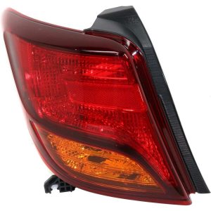 Tail Light Brake Lamp For 2015-2017 Toyota Yaris Left Side Red Amber Lens -CAPA