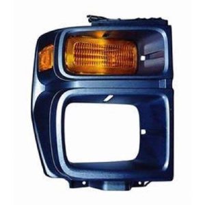 Parking Light Front Lamp For 2008-2013 Ford Econoline Right Side Amber Lens-CAPA