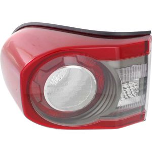 Tail Light Brake Lamp For 2012-2014 Toyota FJ Cruiser Left Side Chrome Housing