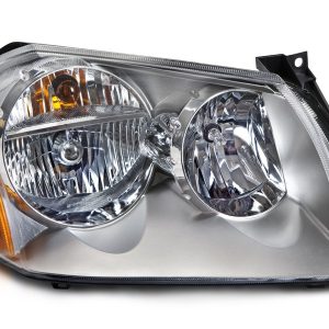 Headlight For 2005-2007 Dodge Magnum Passenger Side With Bulb Halogen Clear Lens