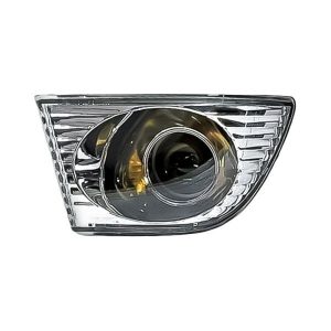 Fog Light Front Lamp For 2003 Lexus IS300 Driver Side Chrome Housing Clear Lens