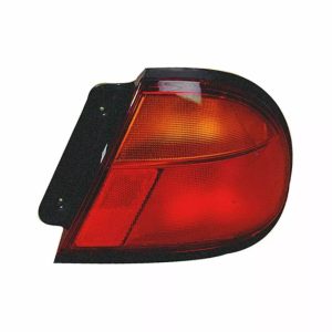 Tail Light Brake Lamp For 1996-98 Mazda Protege Right Side Outer Chrome Housing