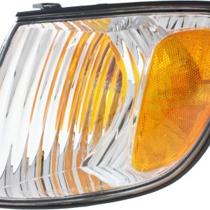 Turn Signal Front Lamp For 01-03 Toyota Sienna Left Side Amber Clear Lens -CAPA
