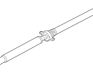 New Rear Driveshaft For 2015-16 Ford Edge, 2.0L, Turbo, Thru 08/16/16