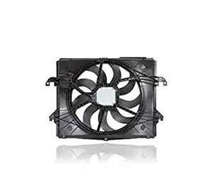 Dual Radiator and Condenser Fan Assembly For 2014-2018 Ram 1500 3.0L V6 Shroud