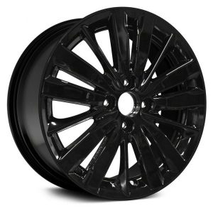 Wheel For 18-21 Honda Fit 16x6 Alloy 15 Spoke 4-100mm Painted Black Offset 50mm