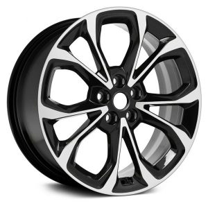 Wheel For 2019-2020 Chevrolet Cruze 18x7.5 Alloy 10 Spoke 5-105mm Machined Black