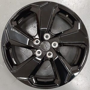 Wheel For 19-21 Toyota RAV4 18x7 Alloy 5 Spoke 5-114.3mm Painted Black Offset 35