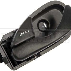 For Interior Door Handle Rear Left Smooth Black Ford Focus 2007-01