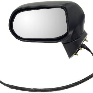 Mirror For 2006-11 Honda Civic Right Side Power Non-Heated Black Folda