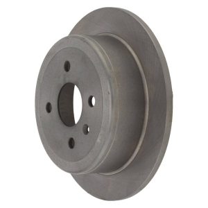 Rear Brake Rotor For 99-02 Daewoo Nubira Vented Plain 57mm Diameter 4 Lug Holes