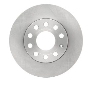 Front Brake Rotor For 2005-2010 Volkswagen Jetta Solid Non Directional Iron Cast