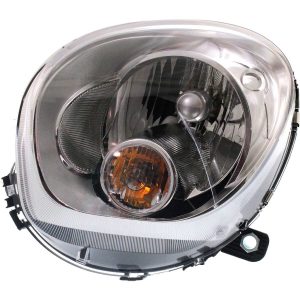 Headlight For 2011-2016 Mini Cooper Countryman Left Side Black Housing - CAPA