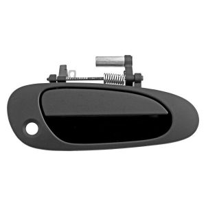 Exterior Door Handle For 2002-2005 Honda Civic Front Passenger Side Black