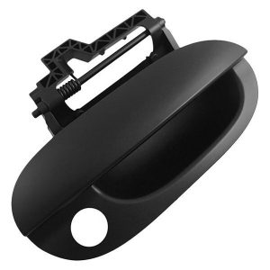 Exterior Door Handle For 2001-2003 BMW 525i Front Passenger Side Black Plastic